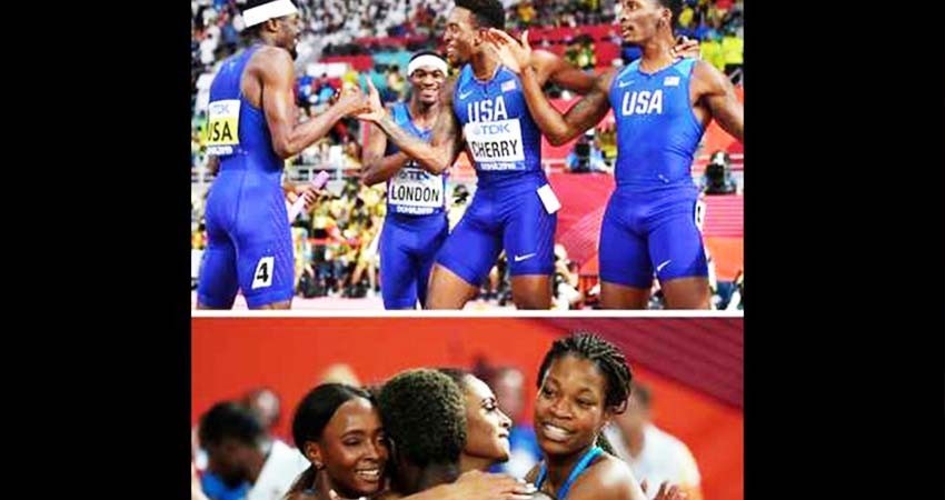 EU arrasa en el Mundial de Atletismo