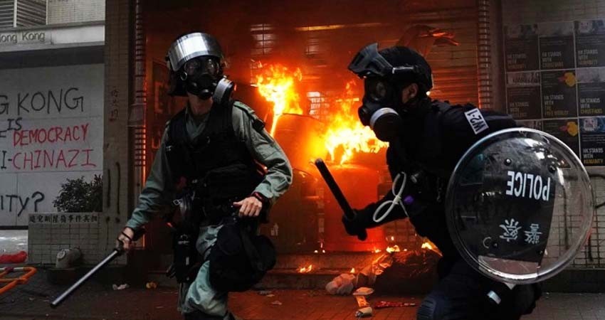 Contempla Hong Kong intervención militar si empeora crisis