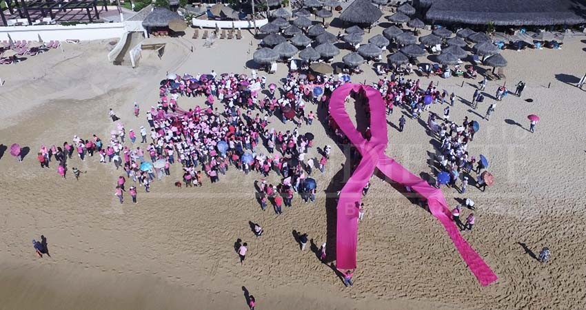 Crearán lazo humano para conmemorar la lucha contra el cáncer de mama