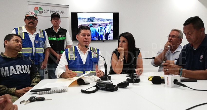 Signan Declaratoria de Emergencia en Los Cabos