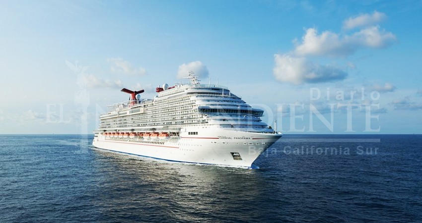 El crucero Carnival Panorama arribará a Los Cabos con casi 5 mil pasajeros