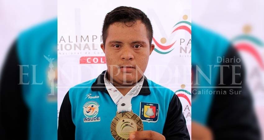 Cae para BCS la primera medalla de oro en la paralimpiada