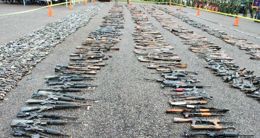 La mayoría de las armas ilegales en México provienen de EU