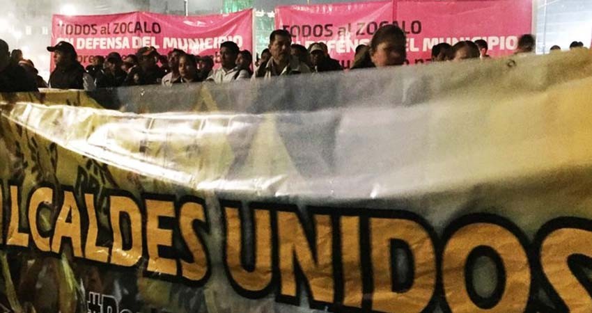 Manisfestación de alcaldes fue un acto de provocación: AMLO