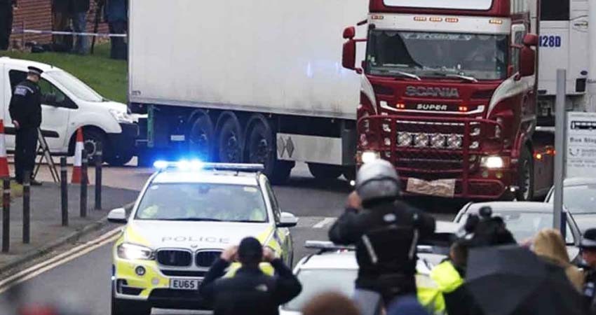 Caen otros dos relacionados con hallazgo de 39 cadáveres en Londres