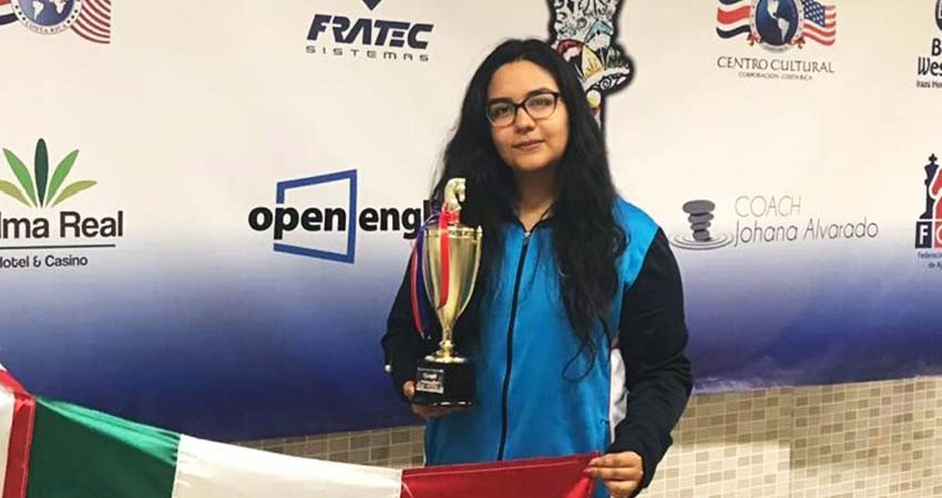 Vuelve Ayleen Ramírez con título panamericano de ajedrez
