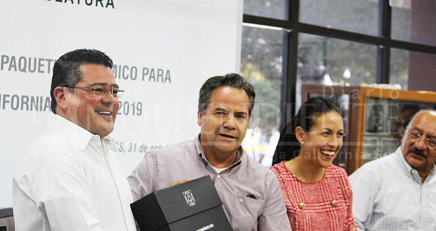 Hoy entrega gobierno de BCS Paquete Económico 2020 al Congreso del Estado 