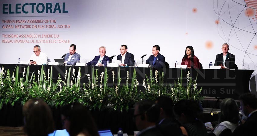 Los Cabos, sede de la tercera Asamblea de Red Mundial de Justicia Electoral