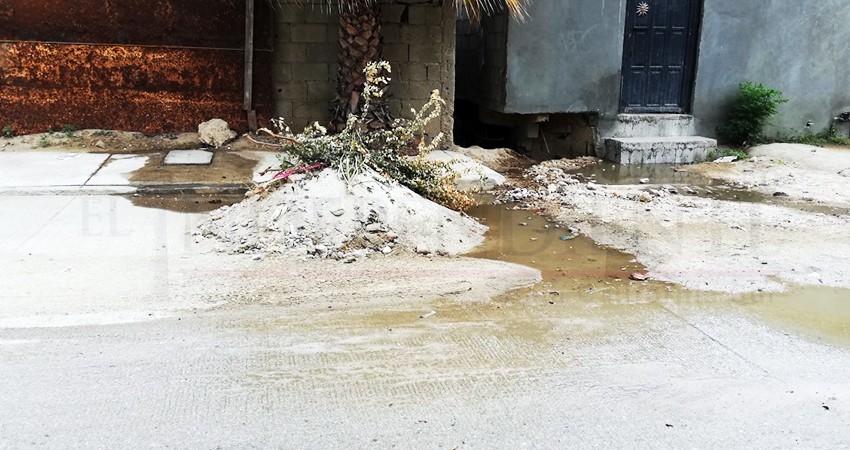 Sin atención ochenta colonias de CSL dañadas por lluvias