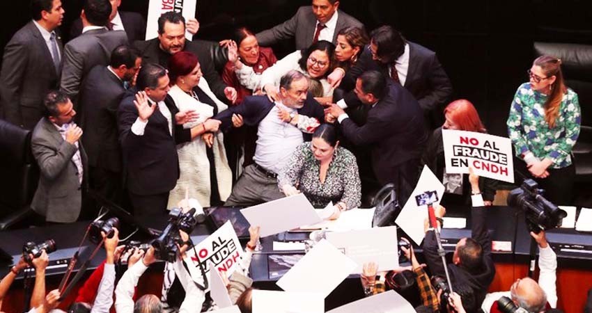 Pide López Obrador calma a la oposición sobre el tema de la nueva titular de la CNDH