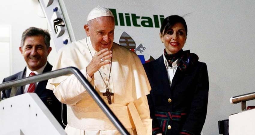 El Papa parte rumbo a Tailandia y Japón