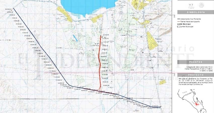 Costará 2,000 MDP libramiento para conectar entradas sur y norte de La Paz