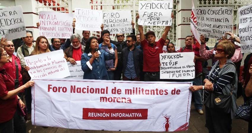 Vía democrática, la mejor opción para resolver diferencias en los partidos: AMLO