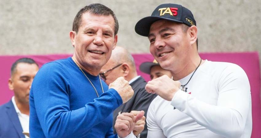 Tijuana :Julio César Chávez y 'Travieso' Arce, en gala de beneficencia