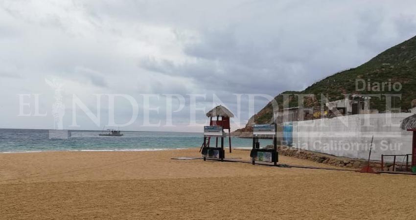 Bandera Negra en playas de Los Cabos
