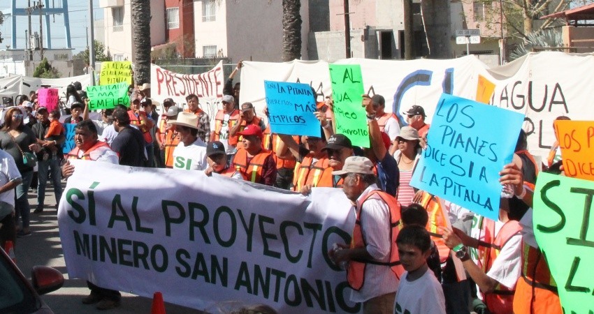 Semarnat rechazó la MIA del proyecto minero en San Antonio