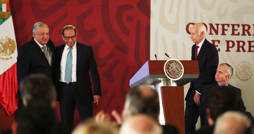 Reitera AMLO la buena relación que lleva con la IP