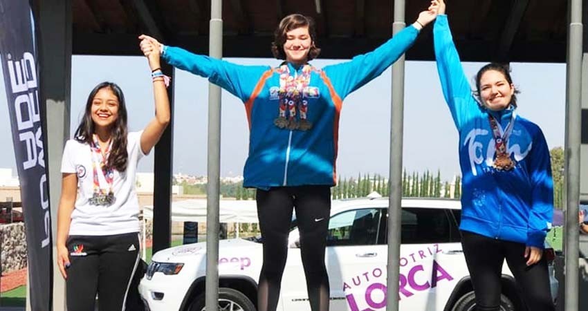 Triunfa la Sudcaliforniana Rebeca Ruiz en nacional bajo teco de tiro con arco