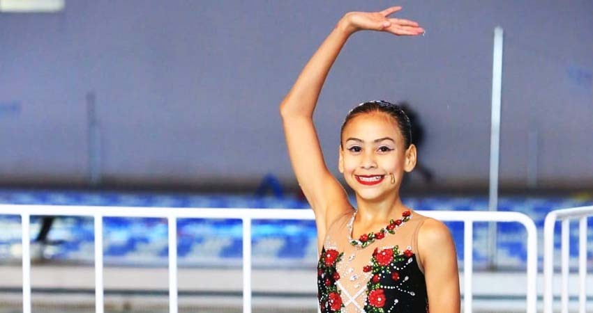 Clasifica la Sudcaliforniana Arialy Pinto al nacional a de nado sincronizado