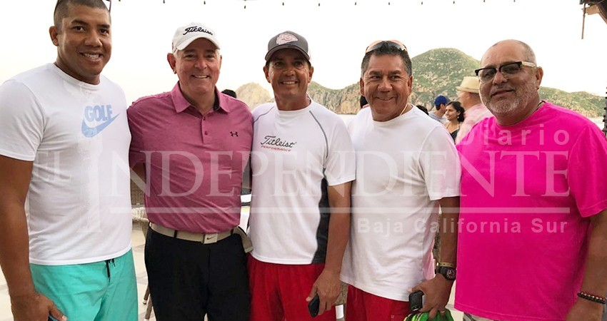Golfista mexicano Esteban Toledo, realiza torneo en Los Cabos