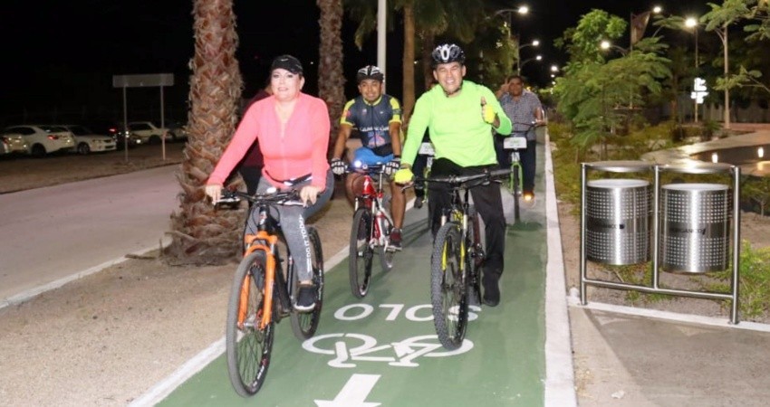 Con la nueva Ciclovía Rangel, tiene La Paz una opción más para la micromovilidad: Alcalde