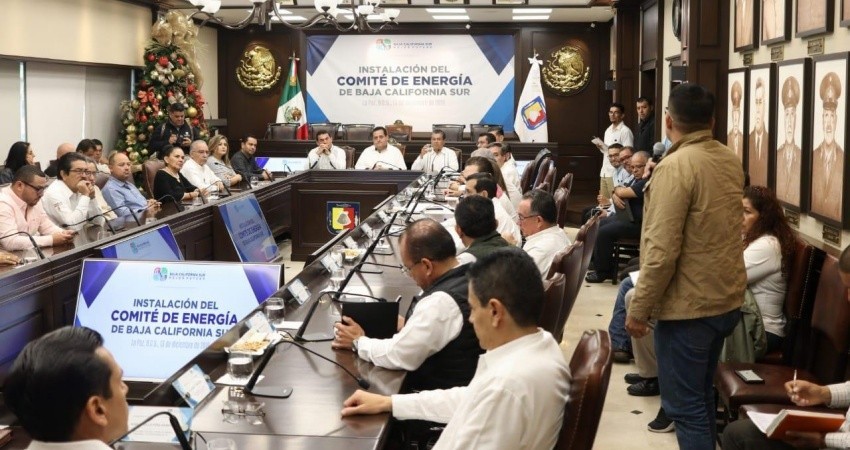 Quedó conformado el Comité de Energía de Baja California Sur