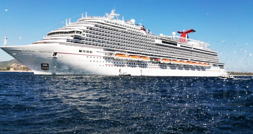 Llega a Los Cabos el mega crucero "Carnival Panorama"