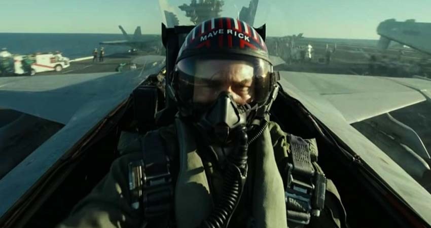 Así se arriesgó Tom Cruise al no usar dobles para 'Top Gun: Maverick'