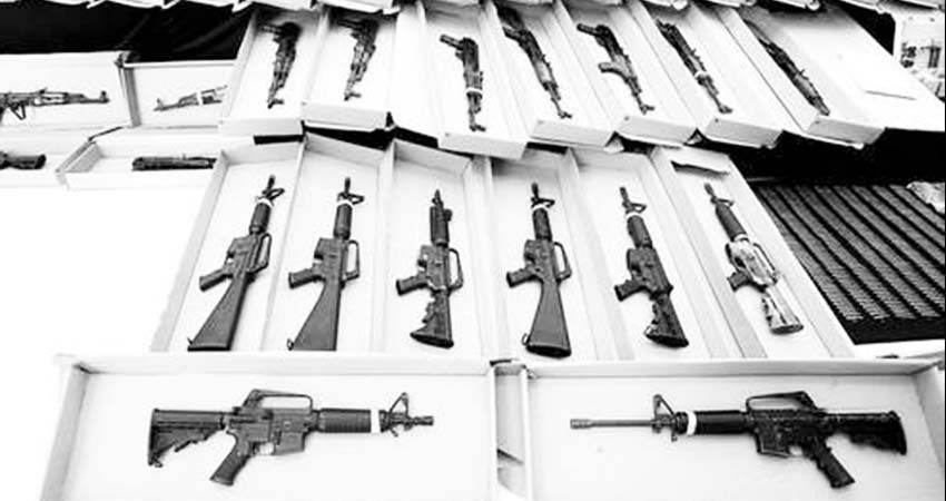 Inicia operativo contra el tráfico de armas entre México y EU