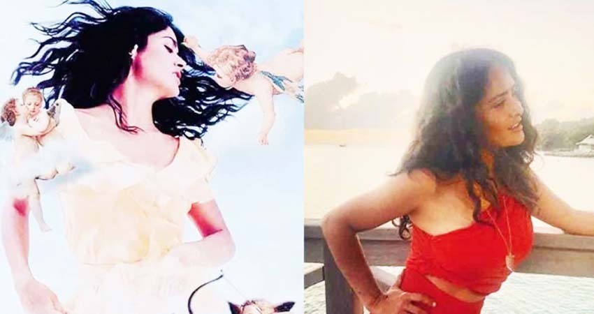 Salma Hayek celebra 13 millones de seguidores en redes sociales