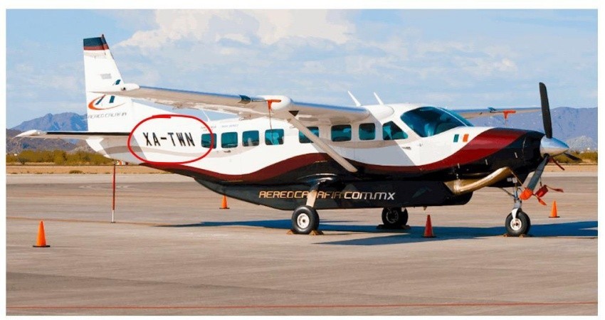 Continúa la búsqueda de la avioneta Calafia Airlines desaparecida tras su despegue