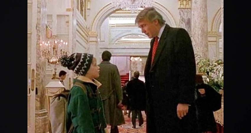 Cadena de TV corta escena de Trump en 'Mi pobre angelito 2'