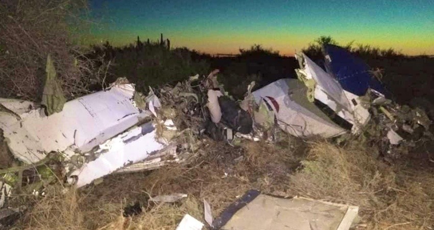 En su último contacto fue donde se estrelló la aeronave de Calafia Airlines