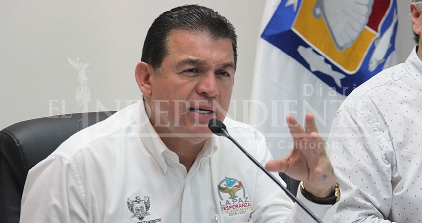 Pedirá Alcalde de La Paz a su gabinete apegarse a sus “políticas de servicio”