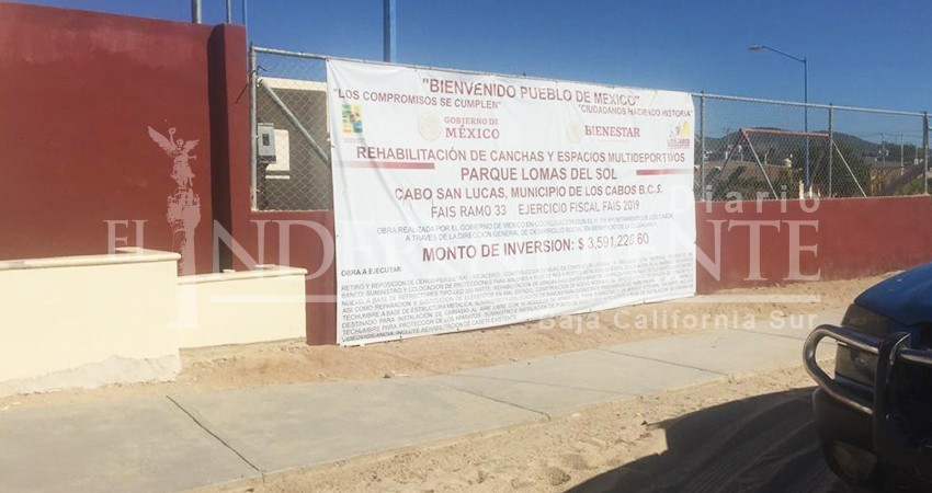 Se niegan vecinos de Lomas del Sol a ceder su parque para programas del gobierno federal