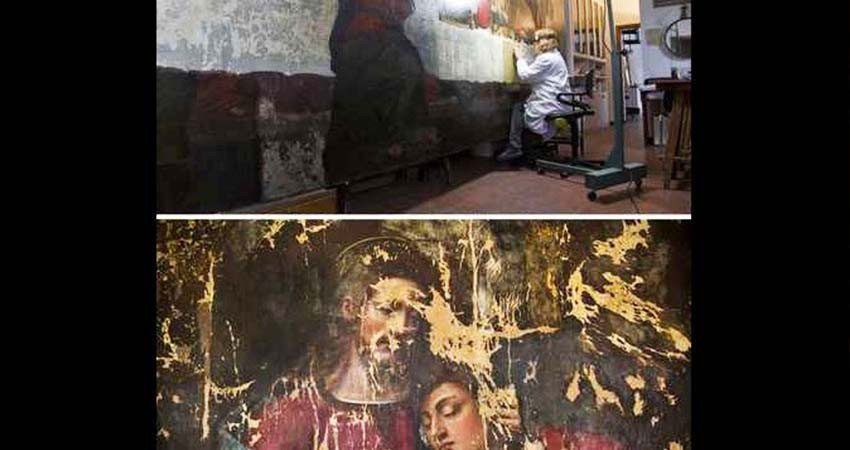 Restauración devuelve a la vida ‘La última cena’ pintada por una mujer