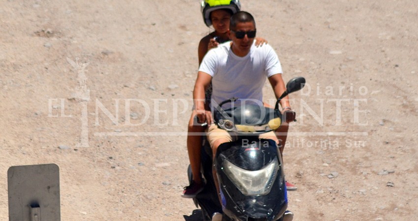 La consigna es “ir sobre los motociclistas”: Transporte La Paz