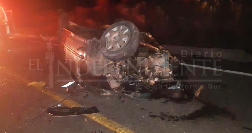 Siniestros en carreteras de BCS dejaron 55 muertos en 2019