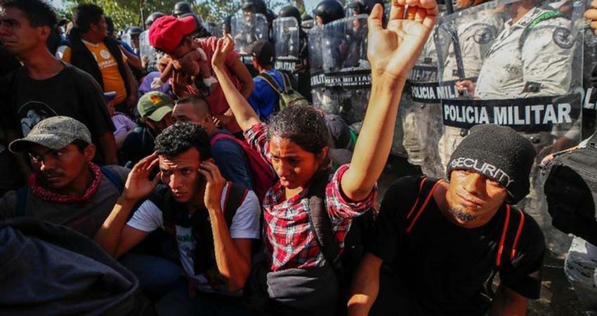 Felicita AMLO a la GN por su actuar en el tema migratorio