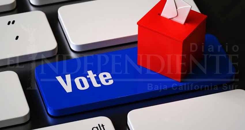 Contempla IEE ejercicio piloto de votación electrónica para BCS