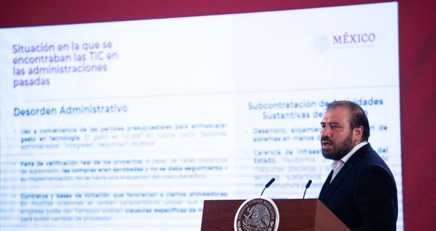 Detectan irregularidades en la compra de servicios y equipo tecnológico de sexenios anteriores