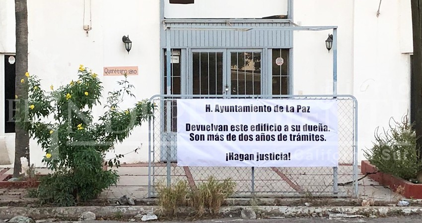 No paga renta Ayuntamiento de La Paz por edificio incendiado en 2017