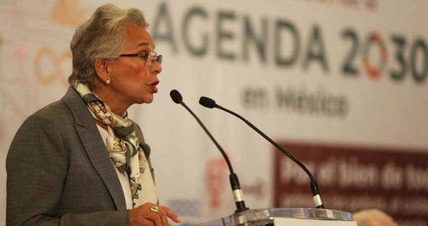 Sánchez Cordero dice ¡ya basta! ante la violencia contra mujeres