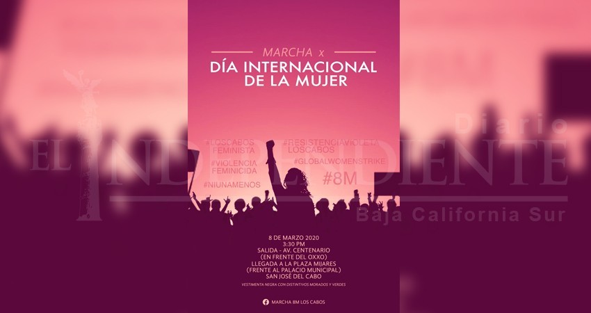 Mujeres de Los Cabos se unirán a movimiento internacional que pide alto a la violencia