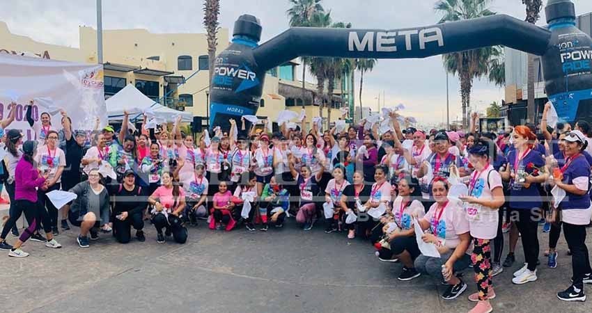 400 mujeres corrieron en conmemoración al Día Internacional de la Mujer