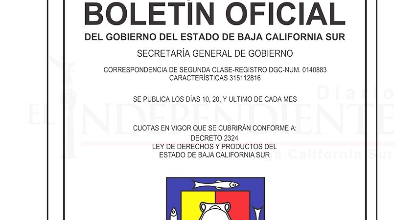 Boletín Oficial del Gobierno BCS “favoreció” al bloque opositor del Congreso BCS