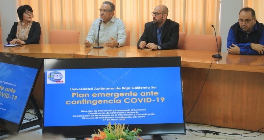 Por cuarentena, alumnos y maestros de UABCS llevarán actividades a través de “Enlínea UABCS”