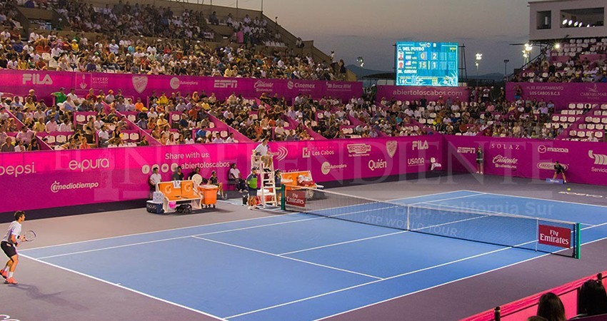 Abierto de Tenis Los Cabos se celebrará conforme a lo establecido