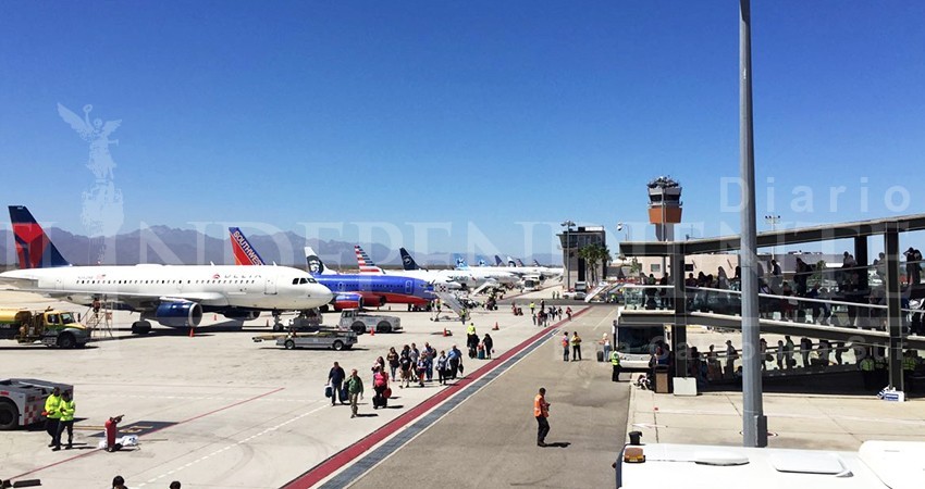 Vuelos en aeropuertos de BCS ser podrían normalizar hasta finales de abril