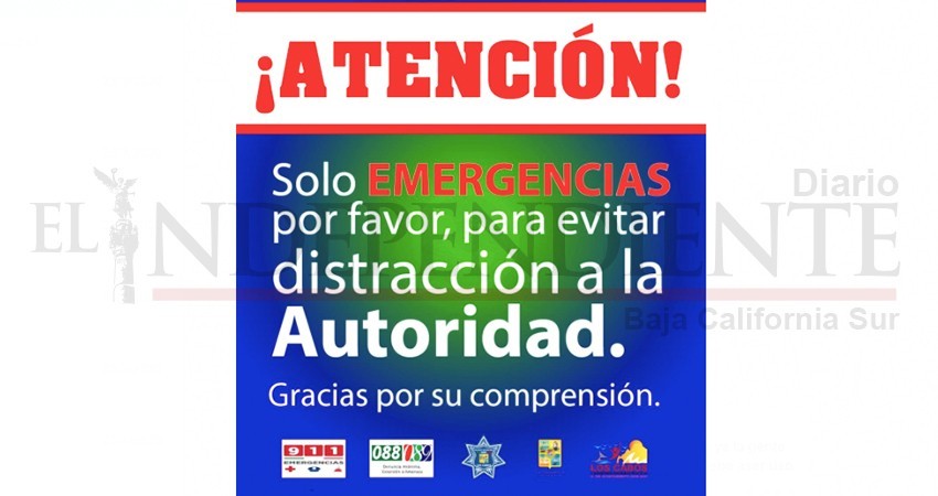 Reitera autoridad hacer buen uso del “Whatsappeando por Tu Seguridad” en Los Cabos